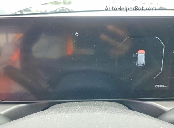 KNDAFFS53R6033700 2024 KIA EV9 Charcoal Вид щитка приладів