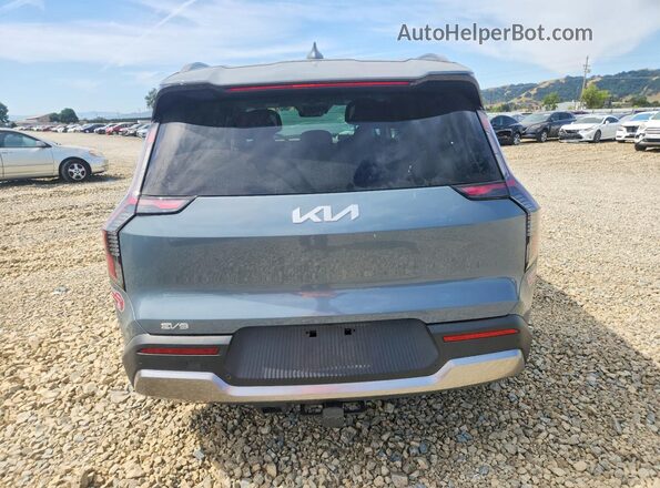 KNDAFFS59R6033880 2024 KIA EV9 Зеленый Вид сзади