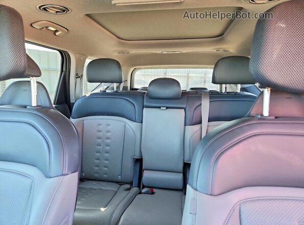 KNDAFFS59R6033880 2024 KIA EV9 Зеленый Вид задних сидений