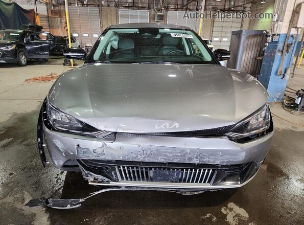 KNDC34LA0P5612020 2023 KIA EV6 Серебряный Вид наклейки с VIN-кодом