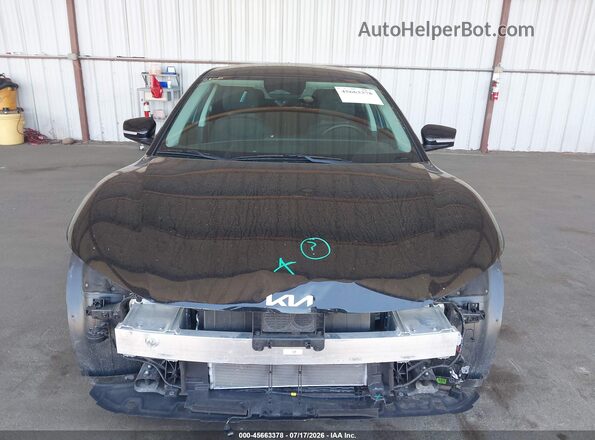 KNDC34LA2R5185510 2024 KIA EV6 Black Սալոնի հետևի տեսք