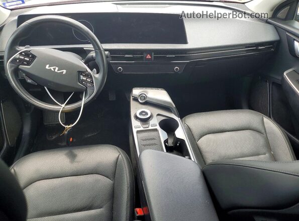 KNDC34LA4P5612053 2023 KIA EV6 Red წინა პანელის ხედი