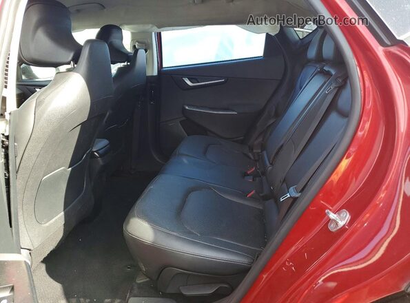 KNDC34LA4P5612053 2023 KIA EV6 Red უკანა სავარძლების ხედი