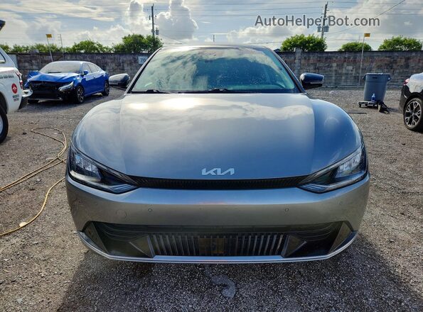 KNDC34LA5P5604642 2023 KIA EV6 Silver წინა ხედი