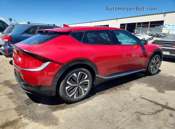 KNDC34LA8P5610001 2023 KIA EV6 Red Rear right