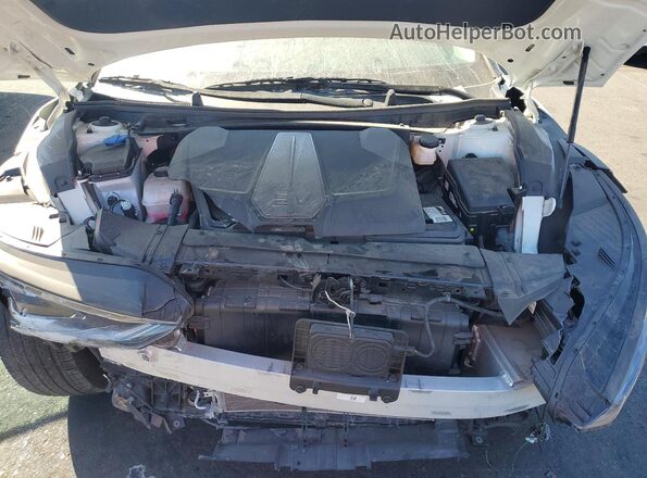 KNDC34LB4R5215535 2024 KIA EV6 White Engine compartment view