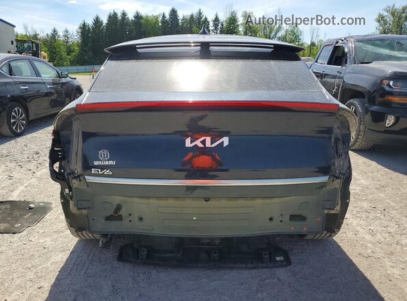KNDC3DLC1N5062681 2022 KIA EV6 Черный Вид сзади