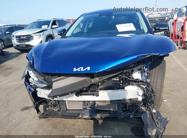 KNDC3DLC1N5071087 2022 KIA EV6 Blue Vista frontal