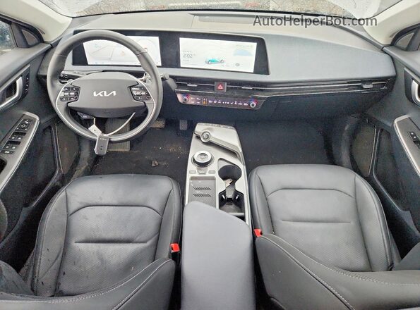 KNDC3DLC1R5163841 2024 KIA EV6 Кремовый Вид панели приборов