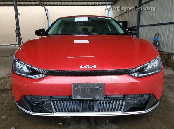 KNDC3DLC4R5188278 2024 KIA EV6 Красный Панорамный вид салона 360°