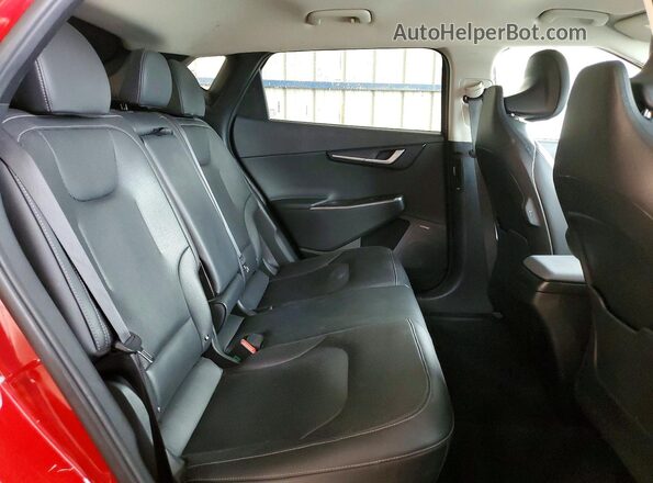 KNDC3DLC4R5188278 2024 KIA EV6 Красный Вид задней части салона