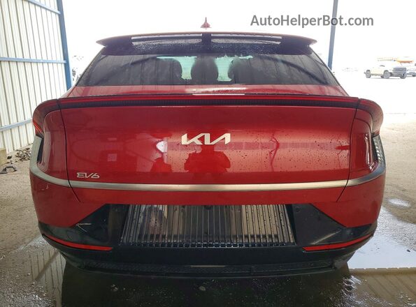 KNDC3DLC4R5188278 2024 KIA EV6 Красный Вид сзади