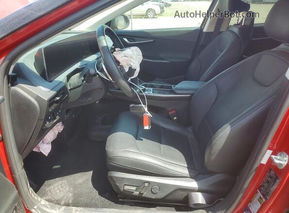 KNDC3DLC9N5087425 2022 KIA EV6 Red Vista interior delantera