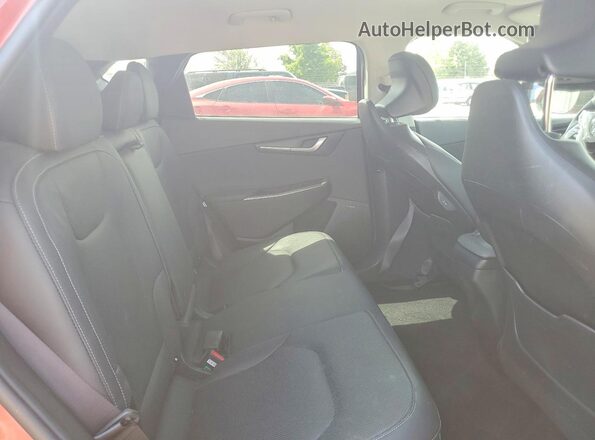 KNDC3DLC9N5087425 2022 KIA EV6 Red Vista de los asientos traseros
