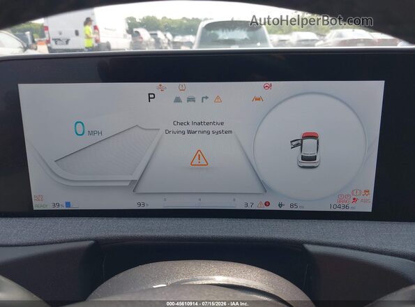 KNDC3DLCXR5220618 2024 KIA EV6 Black Հետևի նստատեղերի տեսք