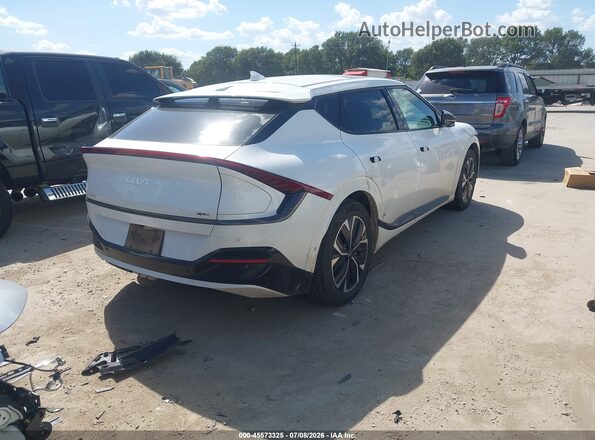 KNDC44LA0N5053062 2022 KIA EV6 Белый Задняя правая четверть