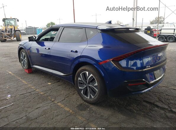 KNDC44LA3R5220908 2024 KIA EV6 Синий Задняя левая четверть