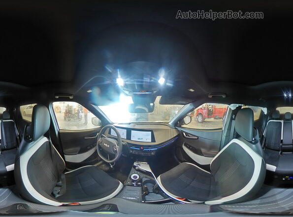 KNDC4DLC4R5165029 2024 KIA EV6 White Вид наклейки з VIN-кодом