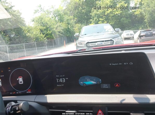 KNDC4DLC6N5048370 2022 KIA EV6 Red 