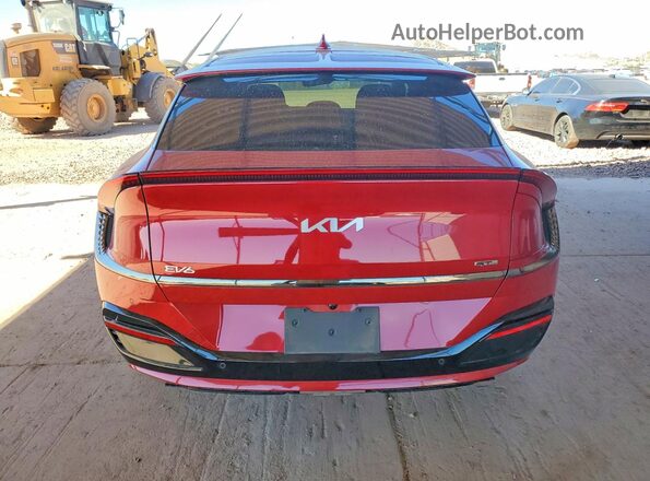 KNDC4DLC7R5203725 2024 KIA EV6 Red Vista trasera