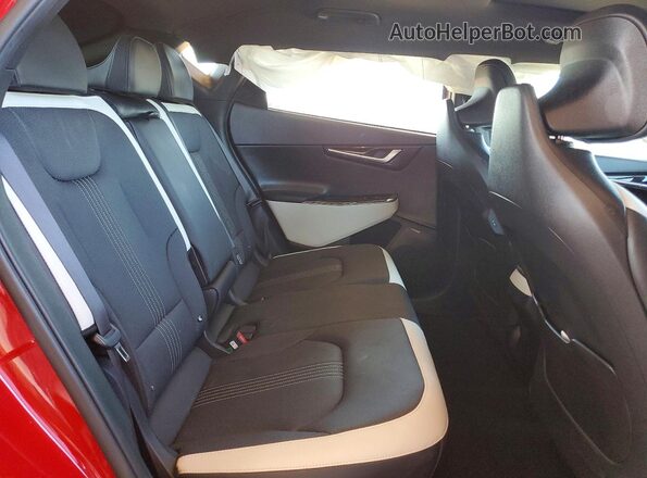 KNDC4DLC7R5203725 2024 KIA EV6 Red Vista de los asientos traseros