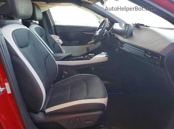KNDC4DLC7R5203725 2024 KIA EV6 Red Vista interior delantera