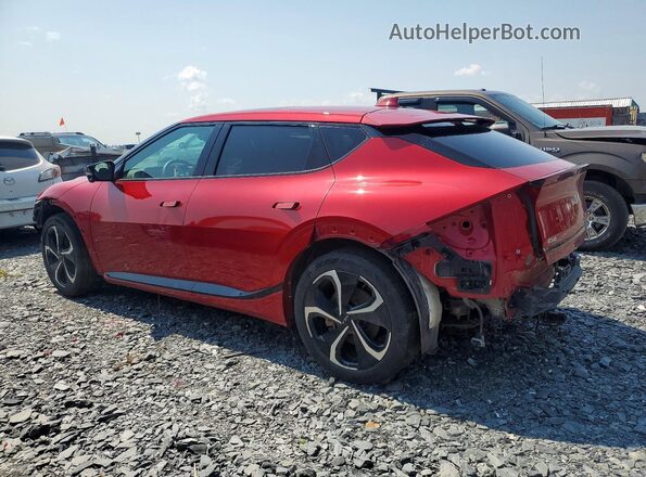 KNDC4DLC7R5222775 2024 KIA EV6 Red Rear left