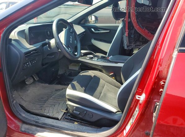 KNDC4DLC7R5222775 2024 KIA EV6 Red Front interior view