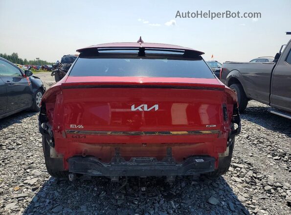 KNDC4DLC7R5222775 2024 KIA EV6 Red Rear view