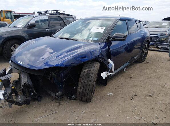 KNDC4DLCXP5097560 2023 KIA EV6 Blue Front left