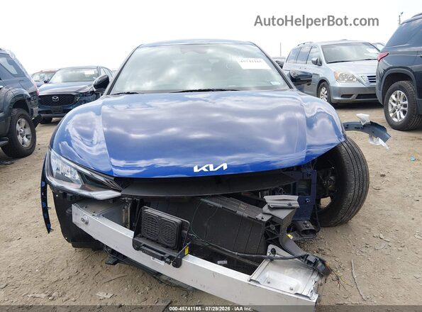 KNDC4DLCXP5097560 2023 KIA EV6 Blue Rear interior view
