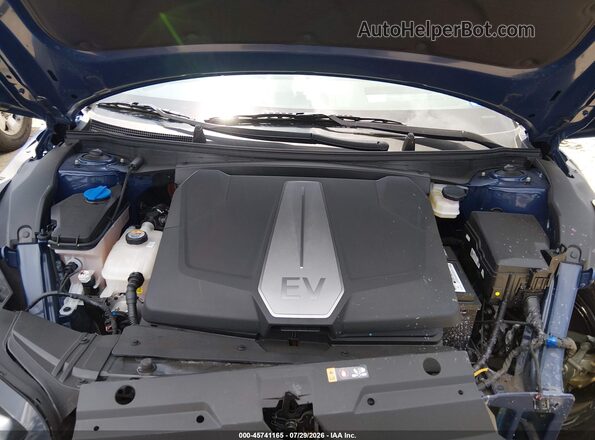 KNDC4DLCXP5097560 2023 KIA EV6 Blue Rear view