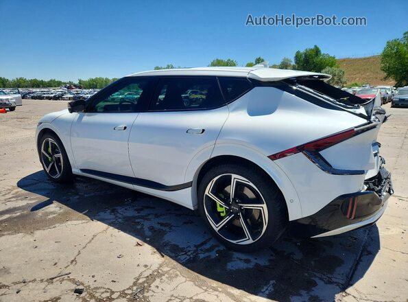 KNDC5DLE2P5125091 2023 KIA EV6 Белый Задняя левая четверть