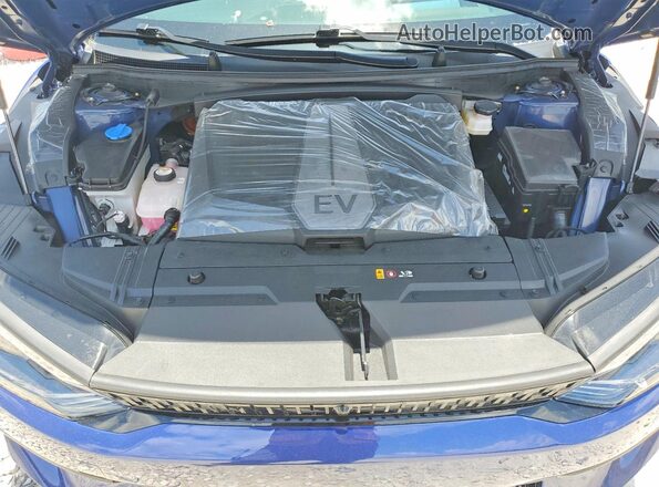 KNDC5DLE3R5220472 2024 KIA EV6 Blue Սալոնի հետևի տեսք
