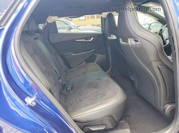 KNDC5DLE3R5220472 2024 KIA EV6 Blue Հետևի նստատեղերի տեսք