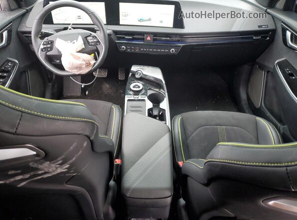 KNDC5DLEXP5140793 2023 KIA EV6 Blue Вид панелі приладів