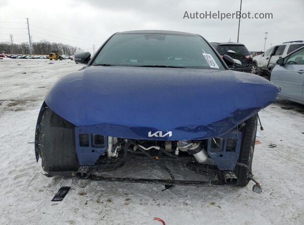 KNDC5DLEXP5140793 2023 KIA EV6 Blue Вид спереду