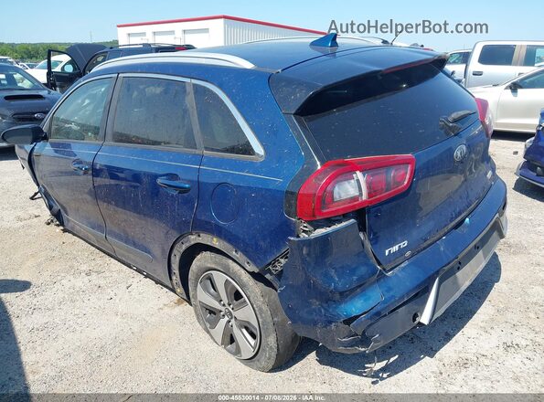 KNDCB3LC0H5093440 2017 KIA NIRO Blue Հետևի ձախ