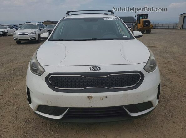 KNDCB3LC0J5126023 2018 KIA NIRO White Դիմացի տեսք