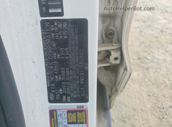 KNDCB3LC0J5126023 2018 KIA NIRO White Շարժիչի բաժամունքի տեսք