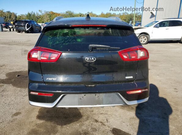 KNDCB3LC0K5225099 2019 KIA NIRO Black Вид ззаду
