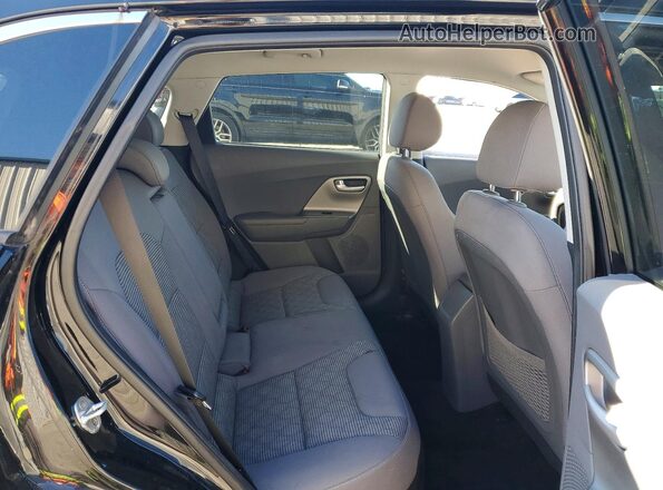 KNDCB3LC0K5225099 2019 KIA NIRO Black Вид задньої частини салону