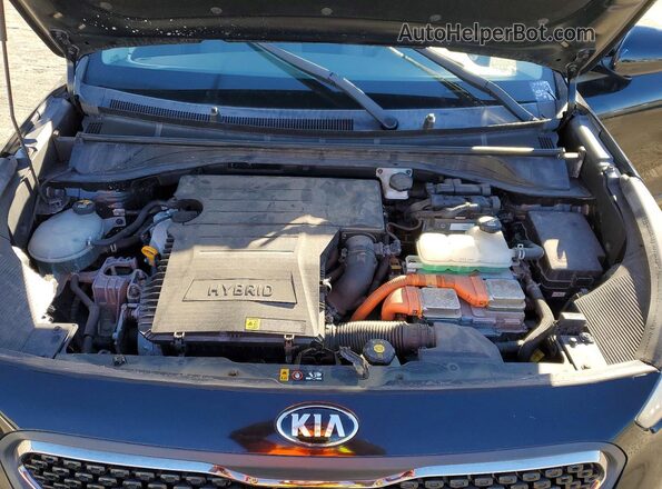 KNDCB3LC0K5225099 2019 KIA NIRO Black Вид підкапотного простору