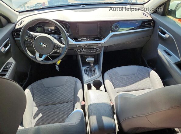 KNDCB3LC0L5367793 2020 KIA NIRO White Widok deski rozdzielczej