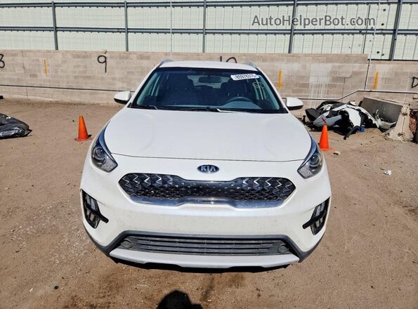 KNDCB3LC0L5367793 2020 KIA NIRO White Widok z przodu