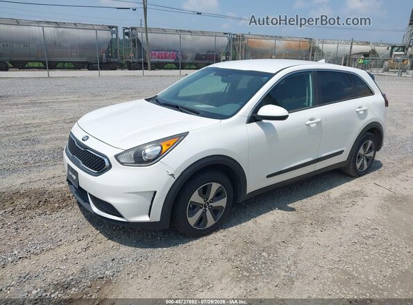 KNDCB3LC1H5040780 2017 KIA NIRO White Vista tres cuartos delantera izquierda