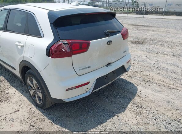 KNDCB3LC1H5040780 2017 KIA NIRO White Vista frontal
