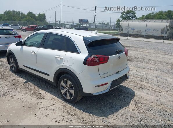 KNDCB3LC1H5040780 2017 KIA NIRO White Trasero izquierdo