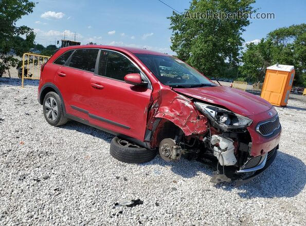 KNDCB3LC1H5067557 2017 KIA NIRO Red წინა მარჯვენა