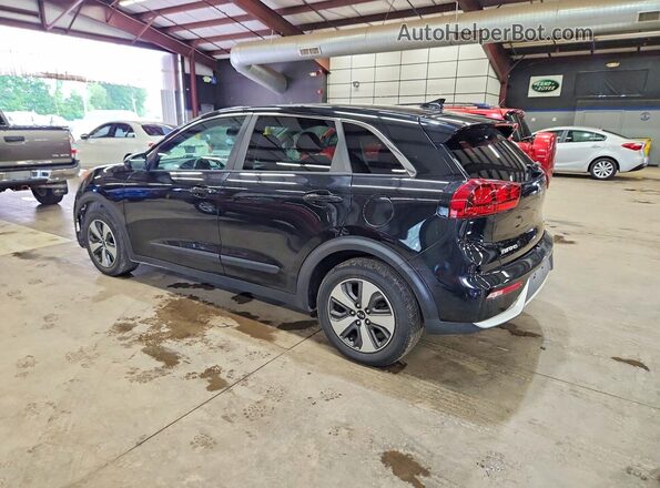KNDCB3LC1H5081359 2017 KIA NIRO Черный Задняя левая четверть